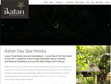 Tablet Screenshot of ikatanspa.com